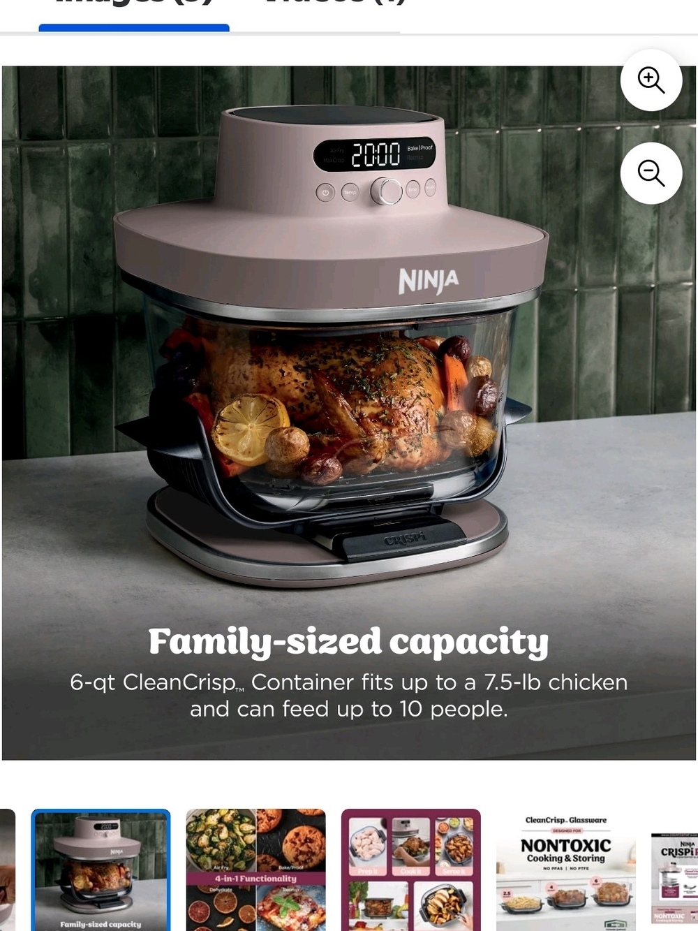 Ninja Air Crispipro 6qt - Picture 2 of 7